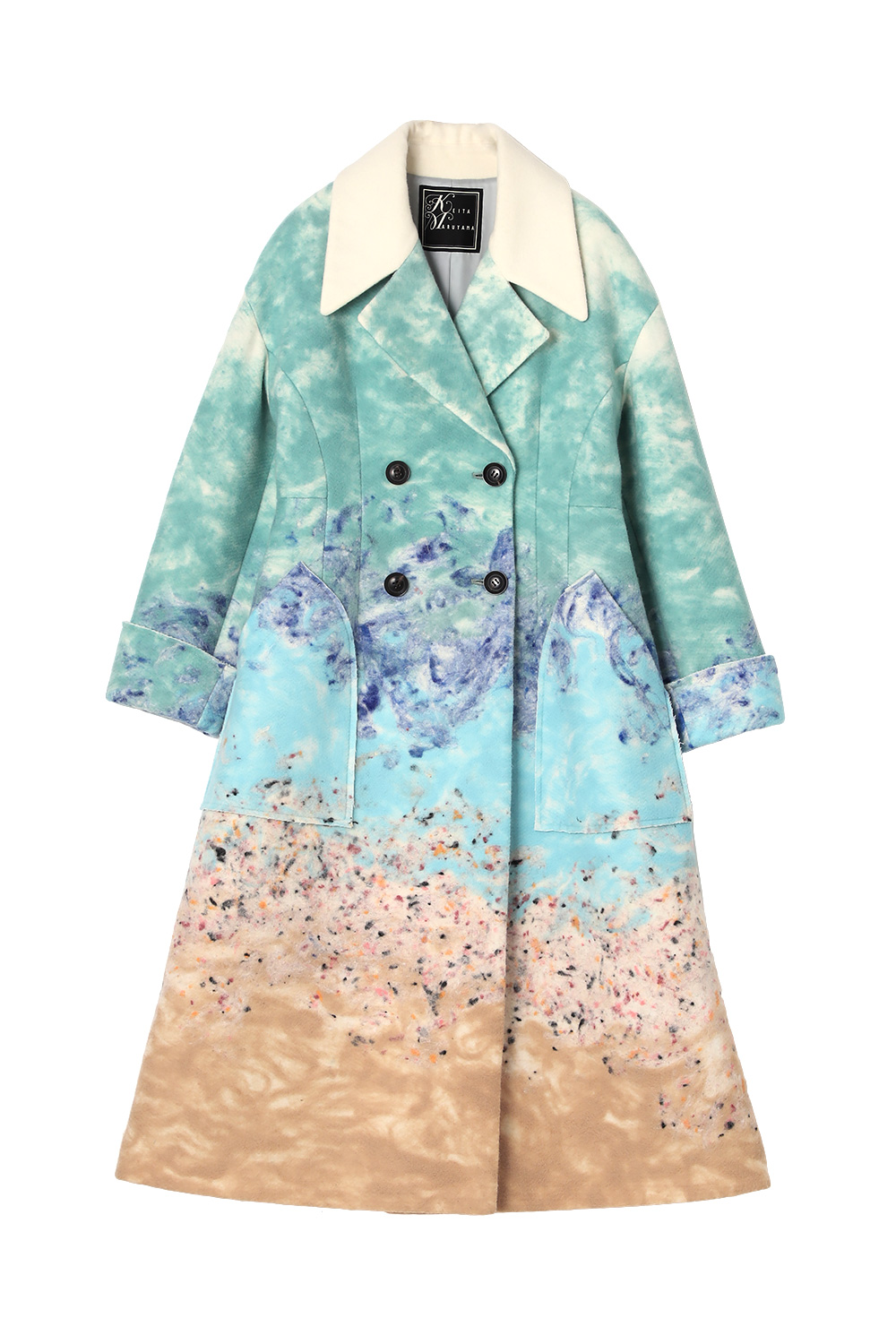 桜のゴブラン織りコート サイズ2 ケイタマルヤマ-