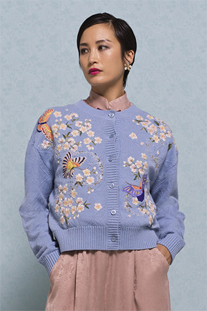 美品 KEITA MARUYAMA チベットラムファー 刺繍ジャケット www