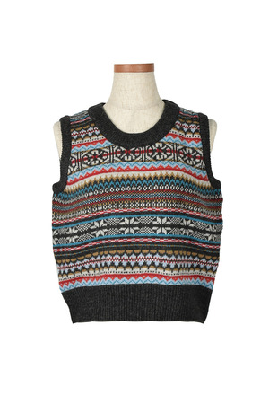 Fairisle knit tunk