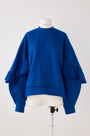 【ENFOLD】Collaboration RAFFLE-SLEEVES PULLOVER