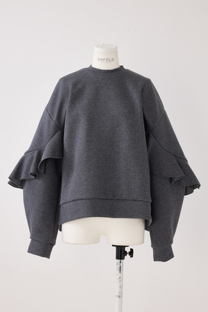 【ENFOLD】Collaboration RAFFLE-SLEEVES PULLOVER