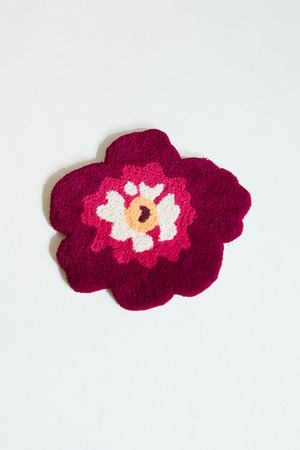 【MIYOSHI RUG】Collaboration FLOWERラグ