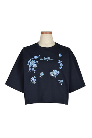 FLOWER Print Tシャツ